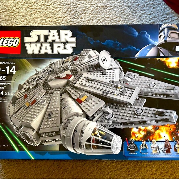 Lego Other - lego star wars millennium falcon Open Box Complete Set #7965